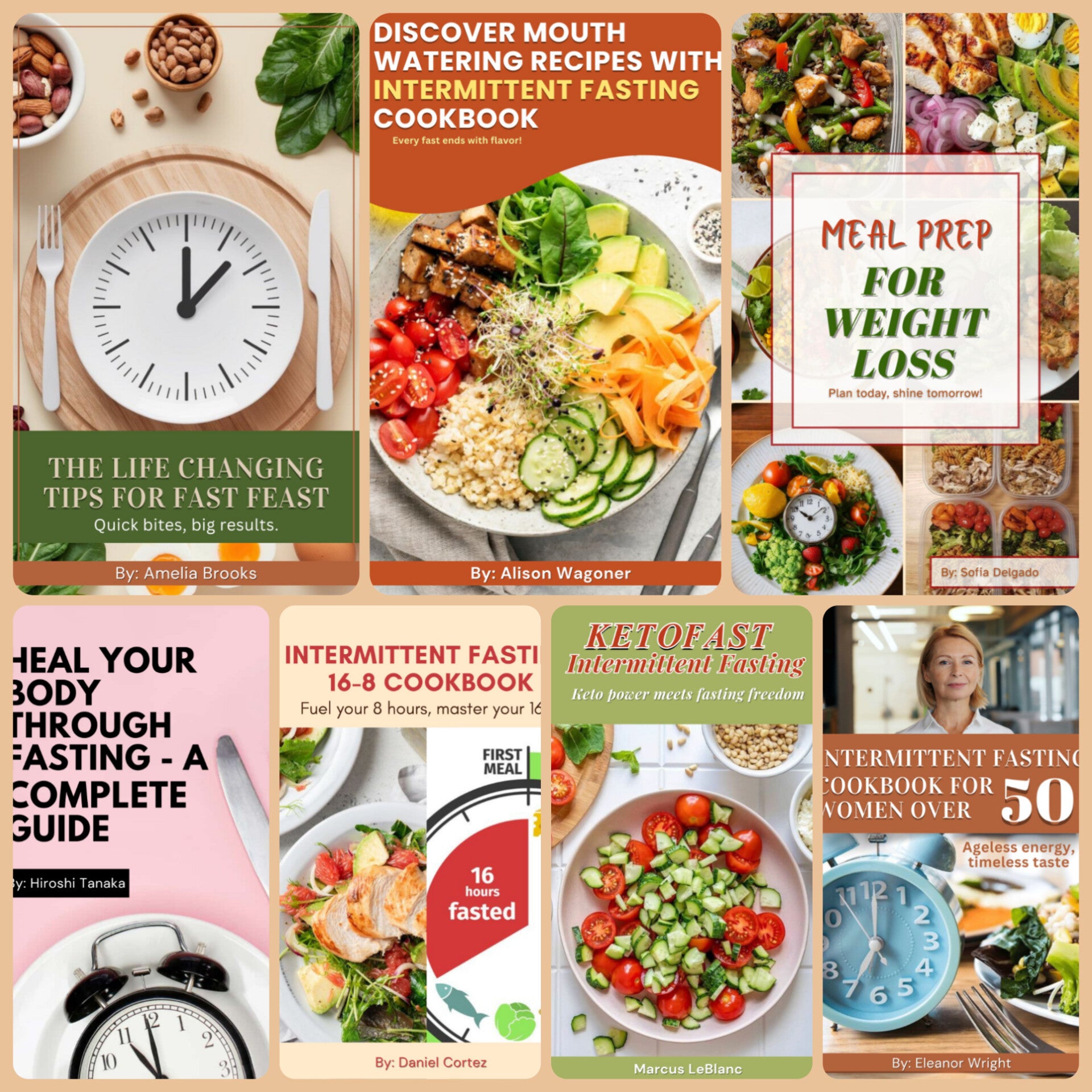 The New Intermittent Fasting Recipes Bundle 2025 is your all-in-one guide to healthier eating, fat-burning, and meal prep success. Packed with 7 bestselling cookbooks—including keto fasting recipes, 16:8 meal plans, weight loss meal prep, and a special intermittent fasting cookbook for women over 50—this bundle helps you reset your body, boost energy, and enjoy mouth-watering meals. Whether you’re looking for intermittent fasting recipes, keto meal prep for weight loss, or a healthy cookbook for women over 
