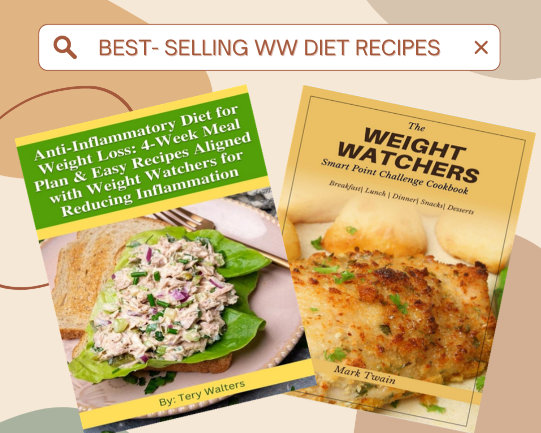Weight Watcher Smart Point Challenge and Anti Inflammatory Diet Book